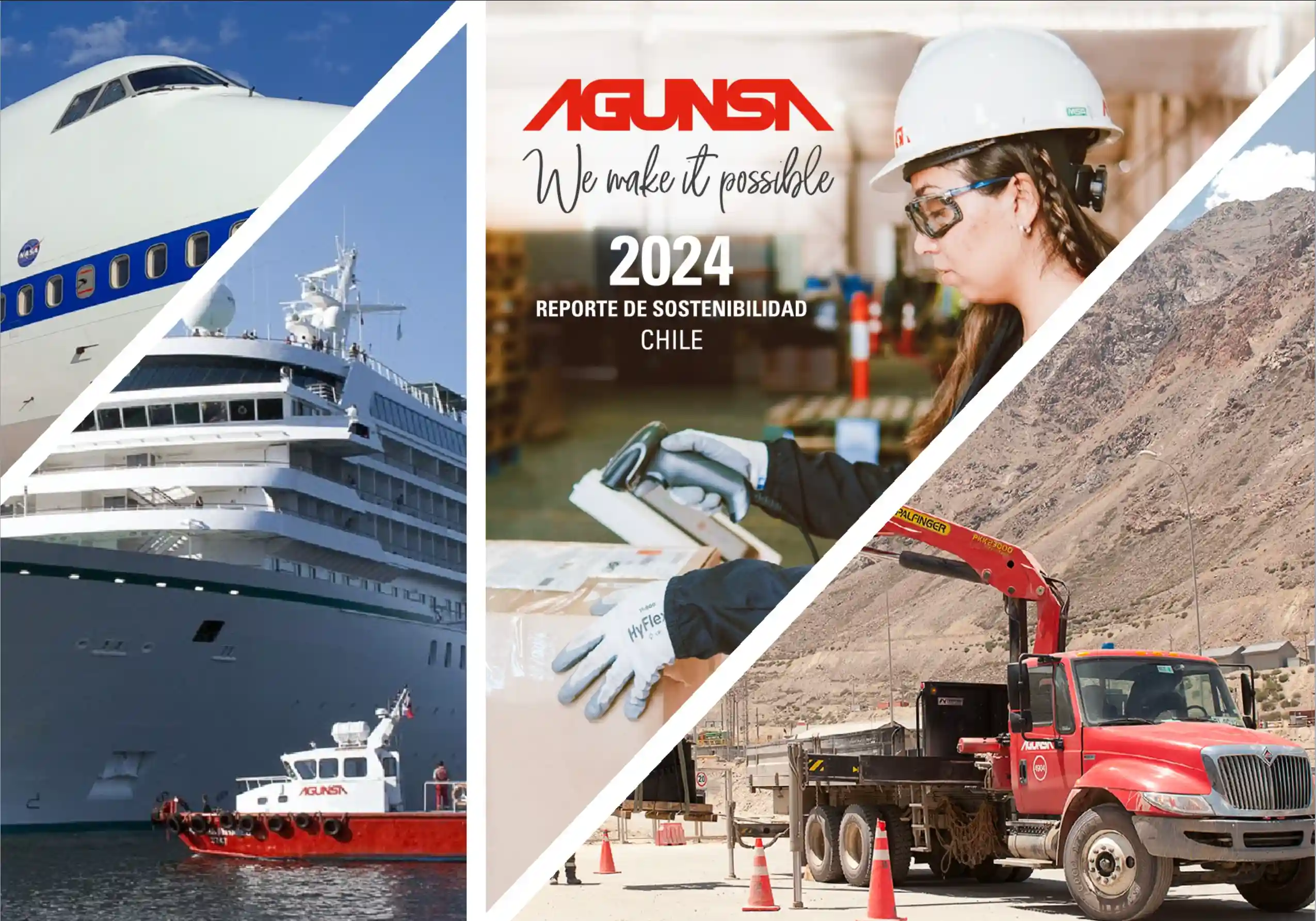 AGUNSA presenta su Reporte de Sostenibilidad 2024: compromiso con las personas y el planeta