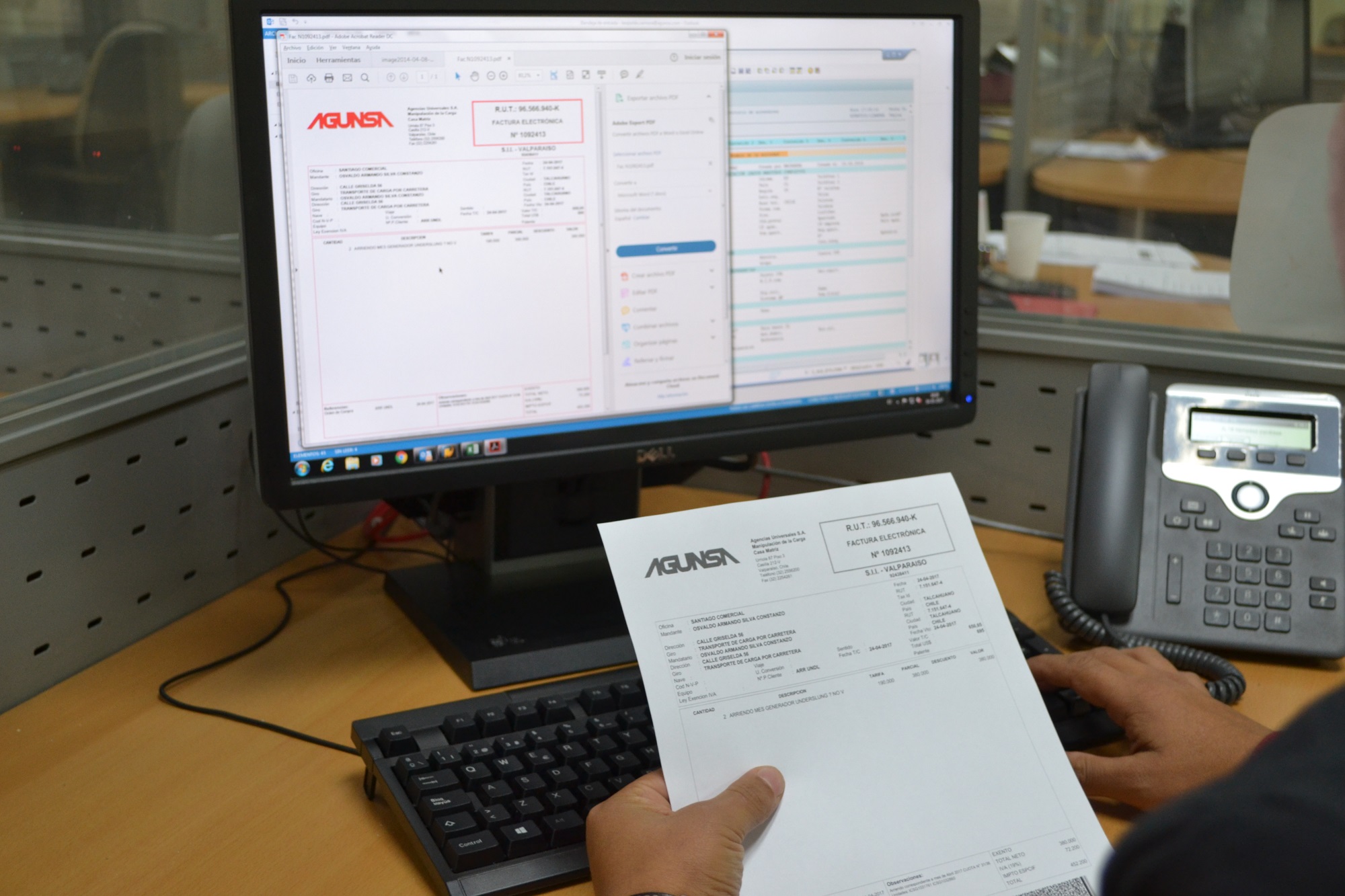 Comunicado a Proveedores por Recepción Facturas Electrónicas