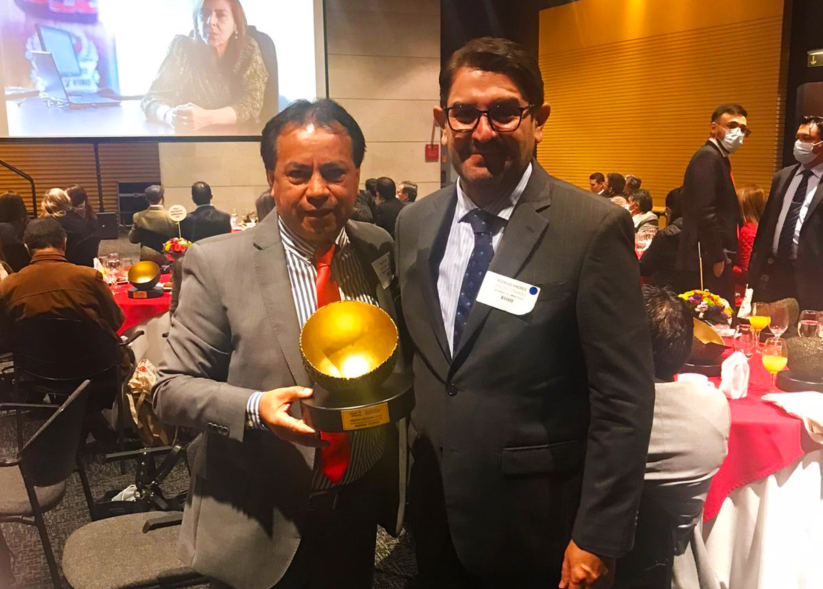 AGUNSA Colombia recibió Premio a la Trayectoria Empresarial 2021.