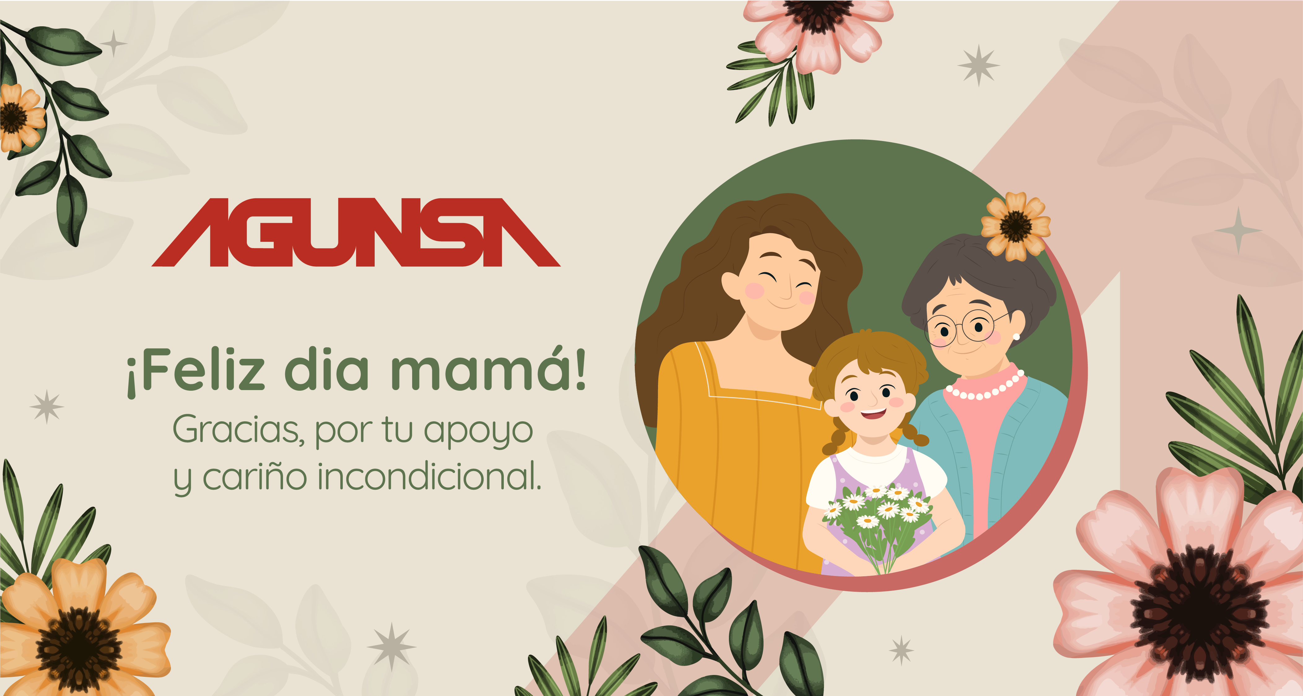 Saludo de nuestros colaboradores a todas nuestras madres, en su dia