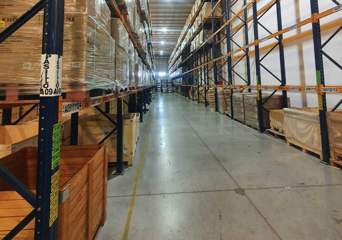 Nuevo Centro Logístico AGUNSA Noviciado.