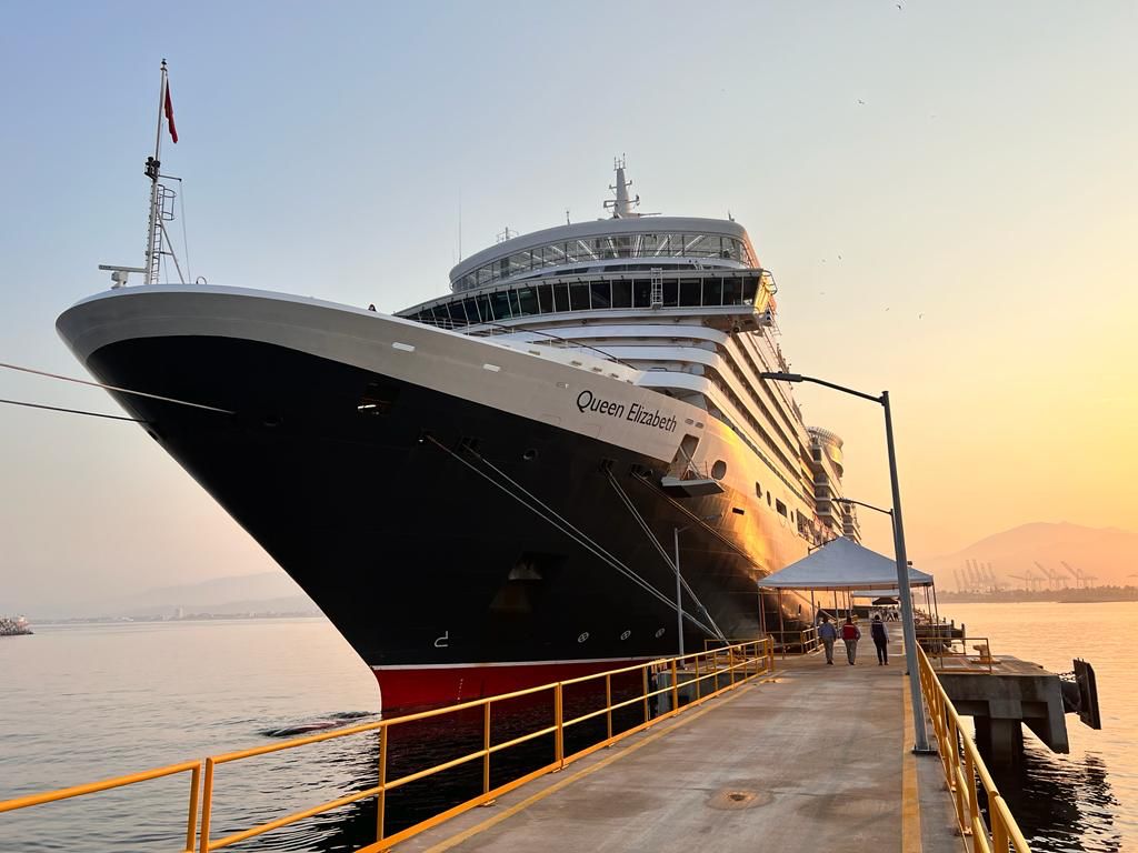 AGUNSA México atendió al crucero “QUEEN ELIZABETH”