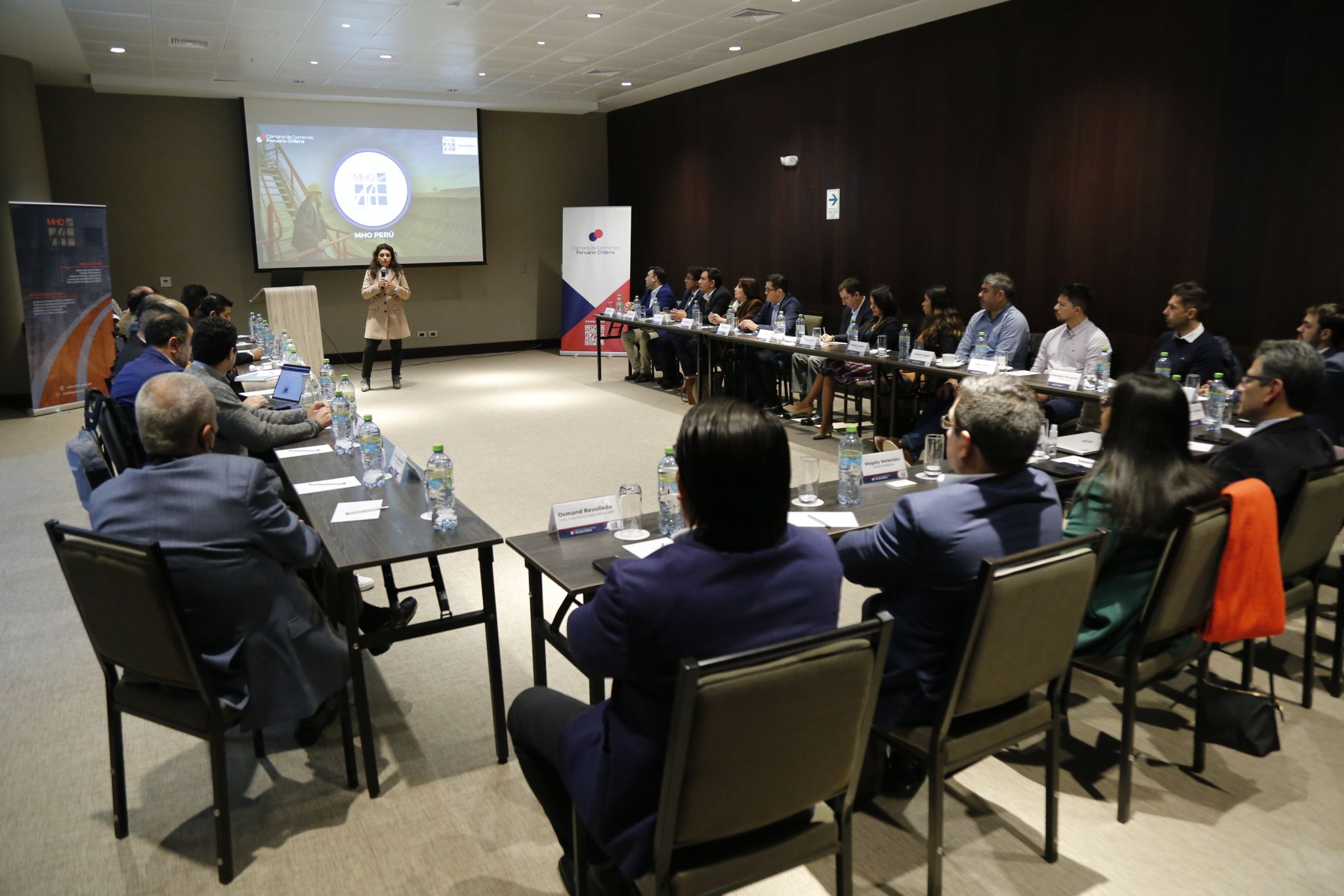 AGUNSA participo en ronda de networking de camara de comercio peruano-chilena