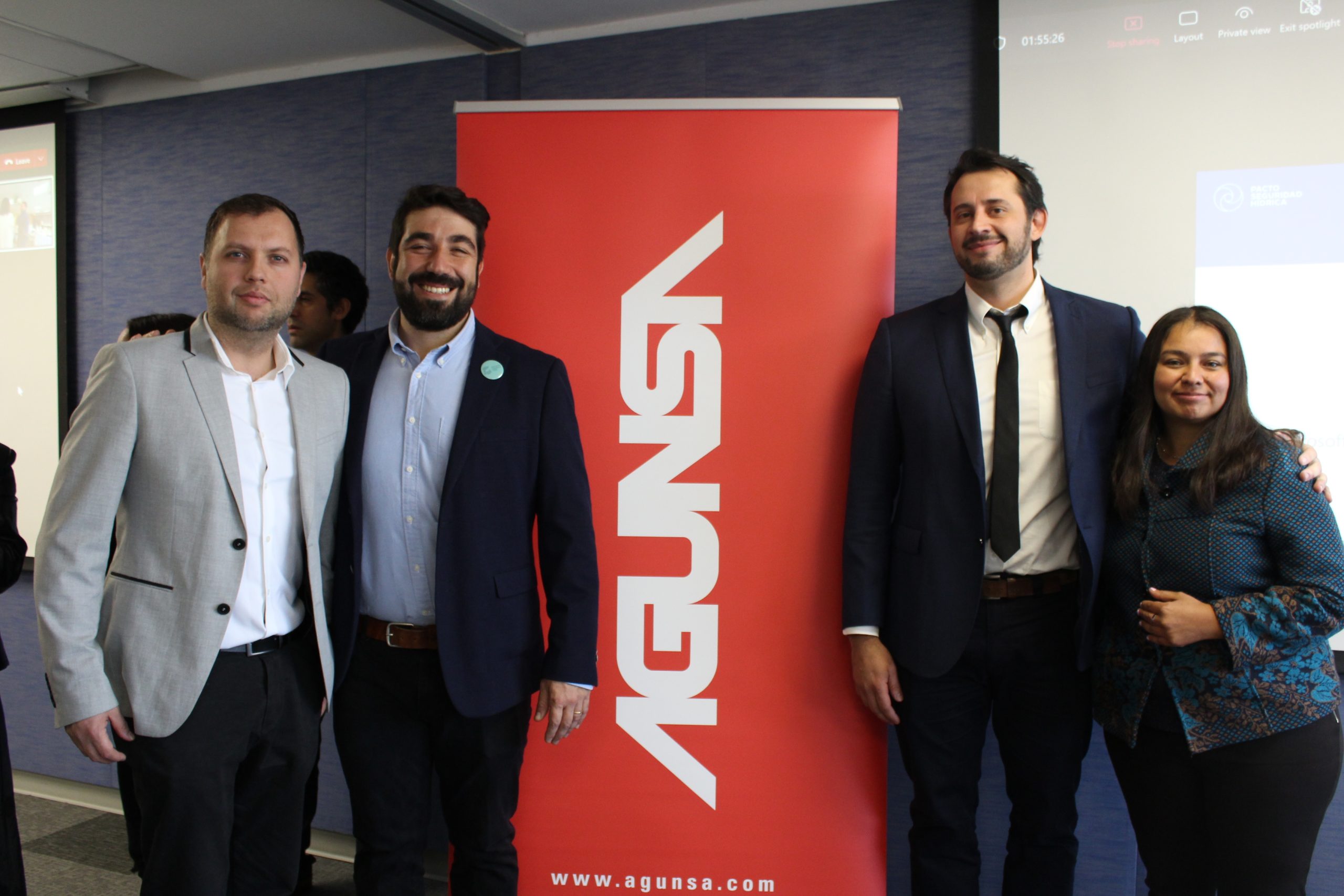 AGUNSA firma Pacto por Seguridad Hídrica